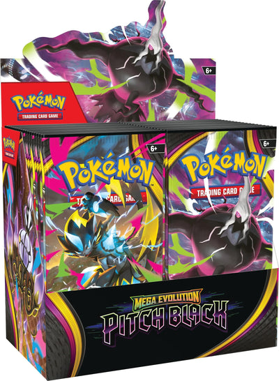 Mega Evolution: Pitch Black - Booster Box- Pre-Order