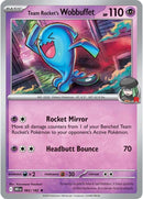 Team Rocket's Wobbuffet 082/182 (SV10: Destined Rivals)  - Holofoil