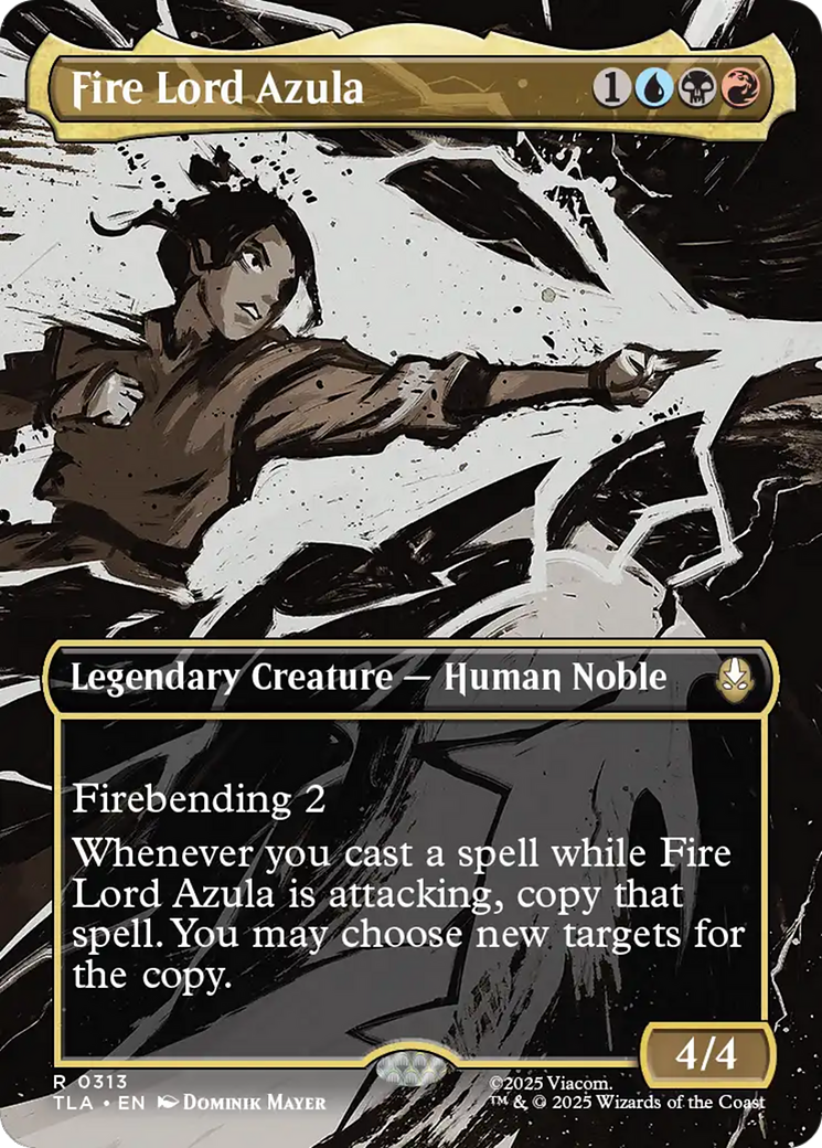 Fire Lord Azula (0313) (Borderless) [Avatar: The Last Airbender]