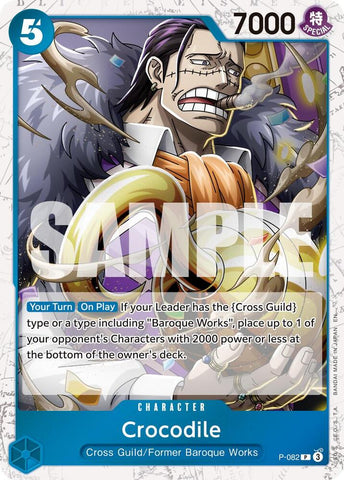 Crocodile P-082 (Premium Booster -The Best- Vol. 2)  - Pirate Foil