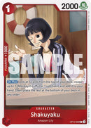 Shakuyaku OP12-006 (Legacy of the Master)  - Foil
