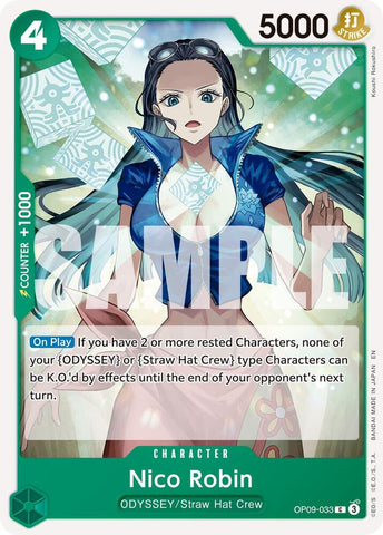 Nico Robin (Reprint) OP09-033 (Premium Booster -The Best- Vol. 2) 