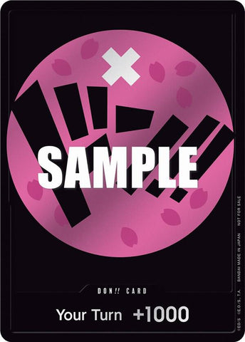 DON!! (Pink)  (One Piece Promotion Cards)  - Foil