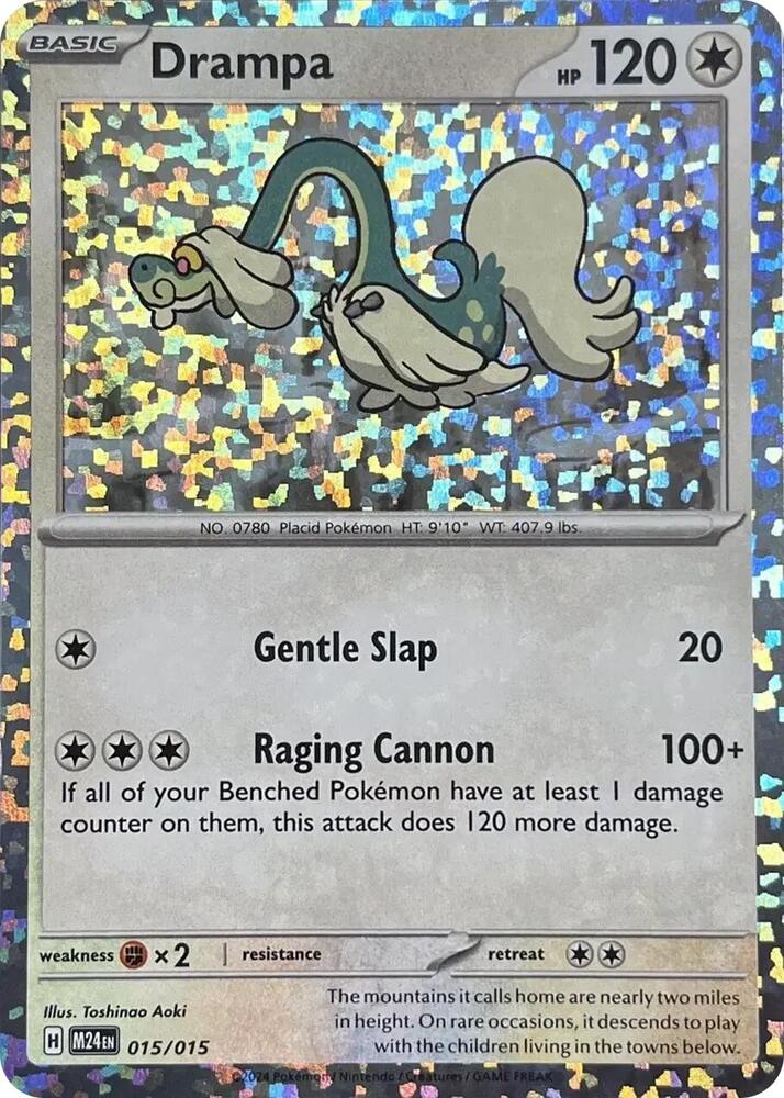 Drampa 015/015 (McDonald's Promos 2024)  - Holofoil