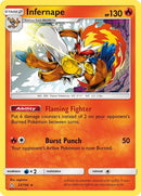 Infernape 23/156 (SM - Ultra Prism)  - Holofoil