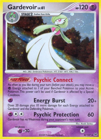 Gardevoir 8/127 (Platinum)  - Holofoil