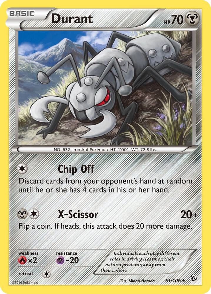 Durant 61/106 (XY - Flashfire) 