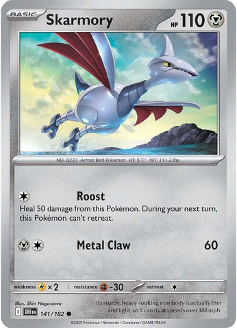 Skarmory 141/182 (SV10: Destined Rivals) 