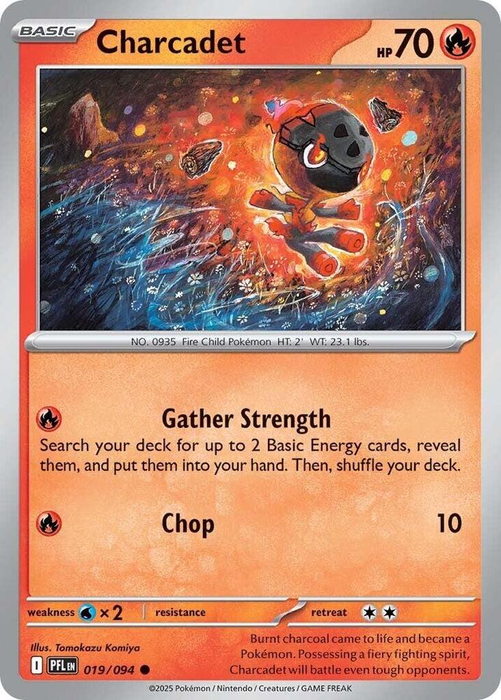Charcadet 019/094 (ME02: Phantasmal Flames) 
