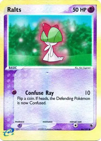 Ralts  66/109 (EX Ruby and Sapphire)  - Reverse Holofoil