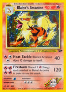 Blaine's Arcanine 001/132 (Gym Challenge)  - Unlimited Holofoil