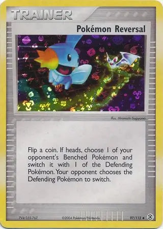 Pokemon Reversal 97/112 (FireRed & LeafGreen)  - Reverse Holofoil