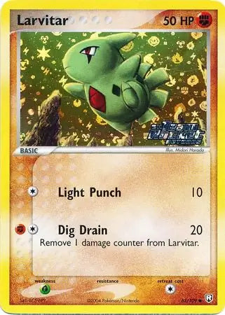 Larvitar 63/109 (EX Team Rocket Returns)  - Reverse Holofoil