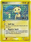 Minun 41/107 (Deoxys)  - Reverse Holofoil