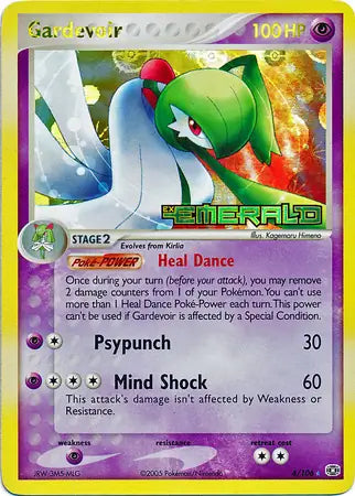 Gardevoir 4/106 (Emerald)  - Reverse Holofoil