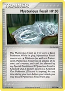 Mysterious Fossil 92/110 (Holon Phantoms) 