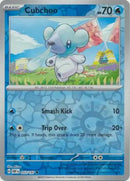 Cubchoo 053/197 (SV03: Obsidian Flames)  - Reverse Holofoil
