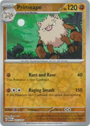 Primeape 057/165 (SV: Scarlet & Violet 151)  - Reverse Holofoil