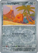 Alolan Diglett 122/191 (SV08: Surging Sparks)  - Reverse Holofoil