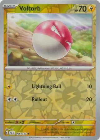 Voltorb 066/193 (SV02: Paldea Evolved)  - Reverse Holofoil
