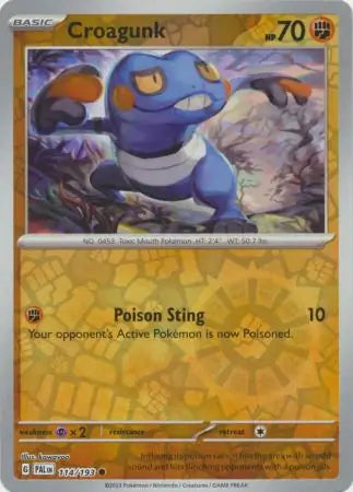 Croagunk 114/193 (SV02: Paldea Evolved)  - Reverse Holofoil