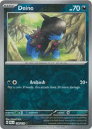 Deino 138/193 (SV02: Paldea Evolved)  - Reverse Holofoil