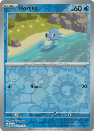 Horsea 030/182 (SV04: Paradox Rift)  - Reverse Holofoil