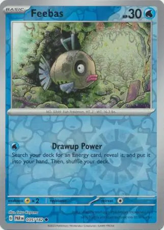 Feebas 035/182 (SV04: Paradox Rift)  - Reverse Holofoil