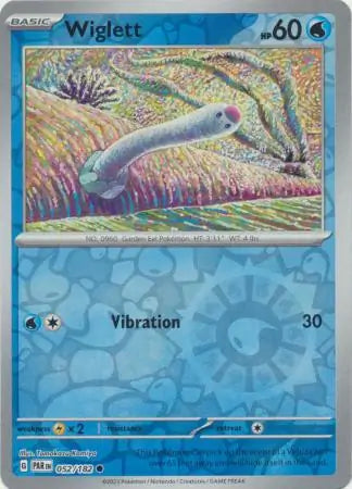 Wiglett 052/182 (SV04: Paradox Rift)  - Reverse Holofoil
