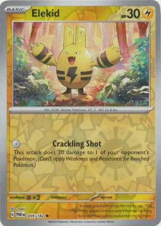 Elekid 059/182 (SV04: Paradox Rift)  - Reverse Holofoil