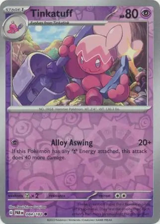Tinkatuff 084/182 (SV04: Paradox Rift)  - Reverse Holofoil