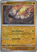 Onix 090/182 (SV04: Paradox Rift)  - Reverse Holofoil