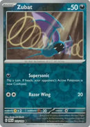 Zubat 110/182 (SV04: Paradox Rift)  - Reverse Holofoil