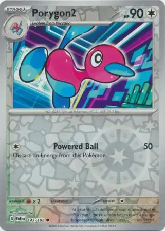 Porygon2 143/182 (SV04: Paradox Rift)  - Reverse Holofoil