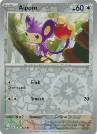 Aipom 145/182 (SV04: Paradox Rift)  - Reverse Holofoil