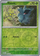 Pineco 001/091 (SV: Paldean Fates)  - Reverse Holofoil