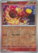 Charcadet 014/091 (SV: Paldean Fates)  - Reverse Holofoil