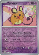 Dedenne 036/091 (SV: Paldean Fates)  - Reverse Holofoil