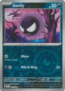 Gastly 055/091 (SV: Paldean Fates)  - Reverse Holofoil