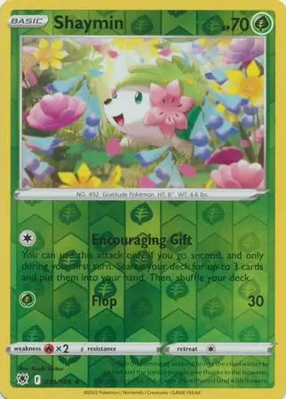 Shaymin 014/189 (SWSH10: Astral Radiance)  - Reverse Holofoil