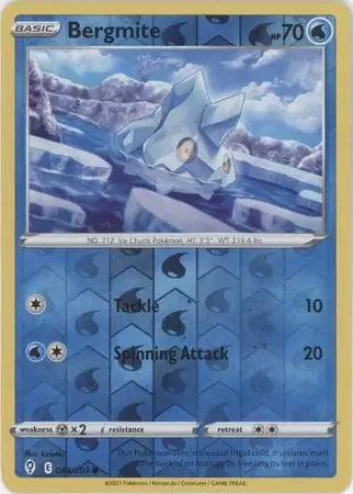 Bergmite 044/203 (SWSH07: Evolving Skies)  - Reverse Holofoil