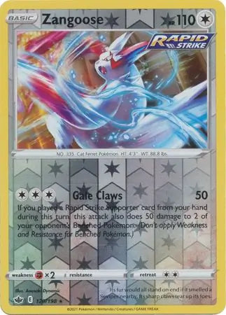 Zangoose 120/198 (SWSH06: Chilling Reign)  - Reverse Holofoil