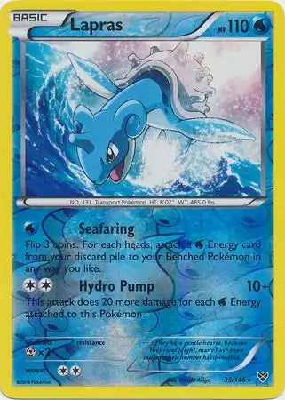 Lapras 035/146 (XY Base Set)  - Reverse Holofoil