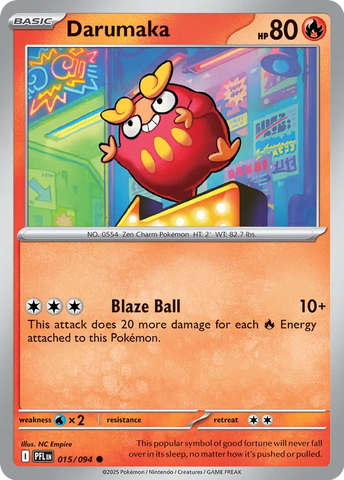Darumaka 015/094 (ME02: Phantasmal Flames) 