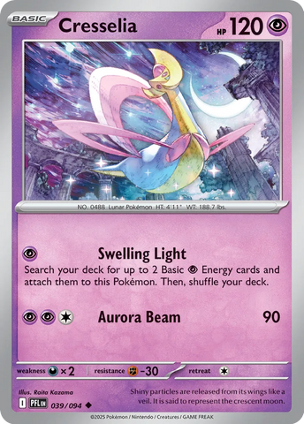 Cresselia 039/094 (ME02: Phantasmal Flames) 