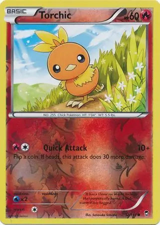 Torchic 12/111 (XY - Furious Fists)  - Reverse Holofoil