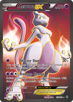 Mewtwo EX 158/162 (XY - BREAKthrough)  - Holofoil