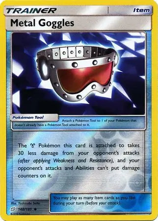 Metal Goggles 148/181 (SM - Team Up)  - Reverse Holofoil