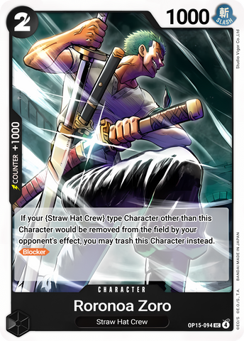 Roronoa Zoro OP15-094 (Adventure on Kami's Island) 