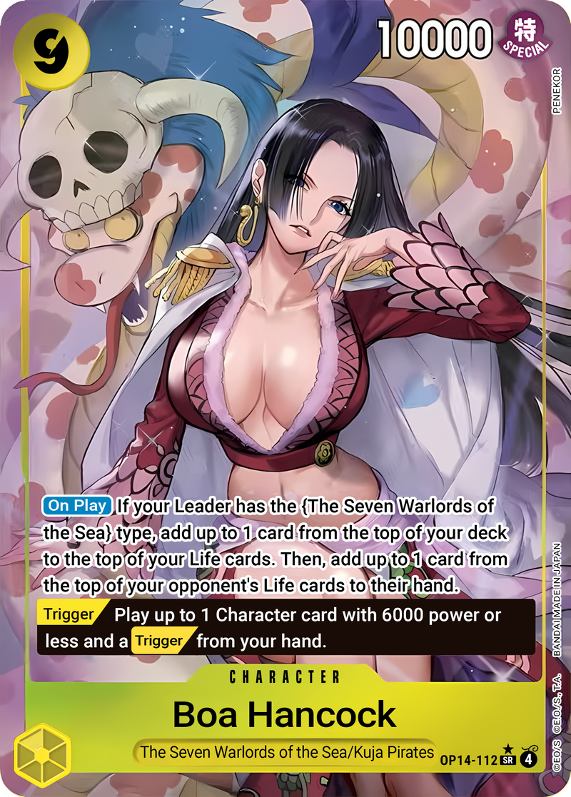 Boa Hancock OP14-112 (The Azure Sea's Seven)  - Alternate Art Foil